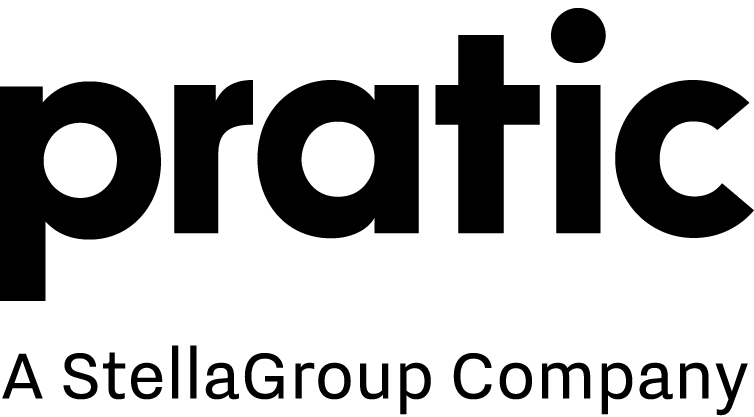 Pratic Logo – Premium-Partner von B & K Knoop Haustürenstudio in Nusse für hochwertige Pergolen und Sonnenschutzsysteme.